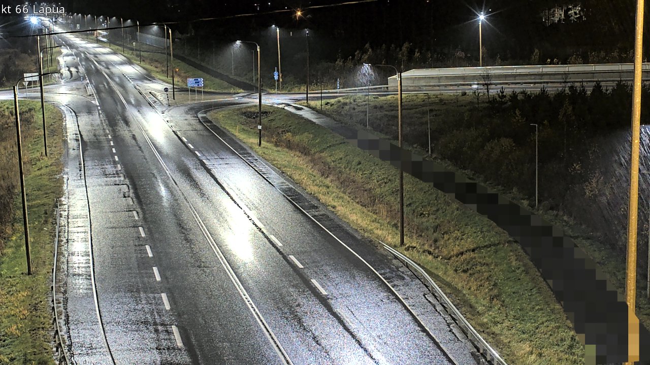 Weather Camera Image Väg 66 Lappo, Lapua, Etelä-Pohjanmaa