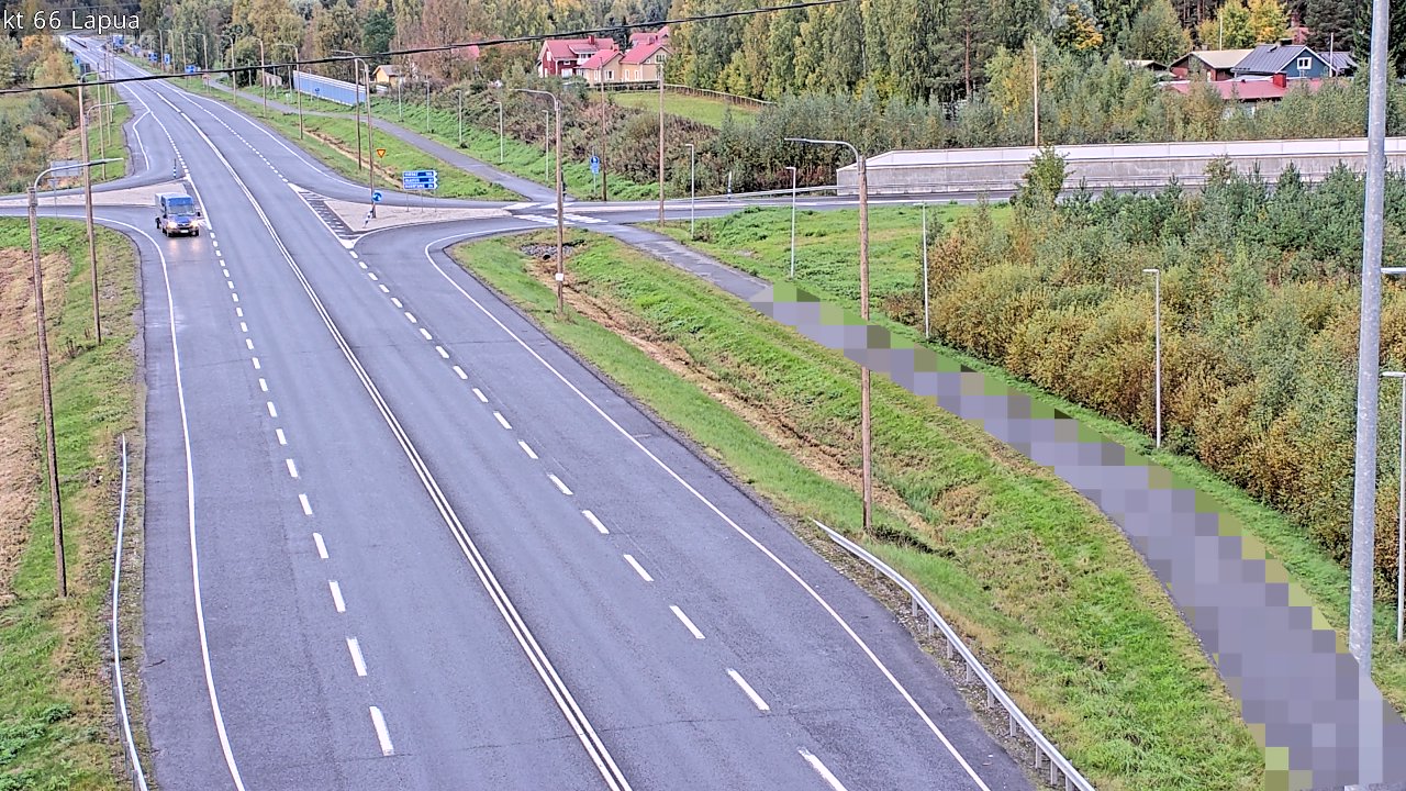 Weather Camera Image Väg 66 Lappo, Lapua, Etelä-Pohjanmaa