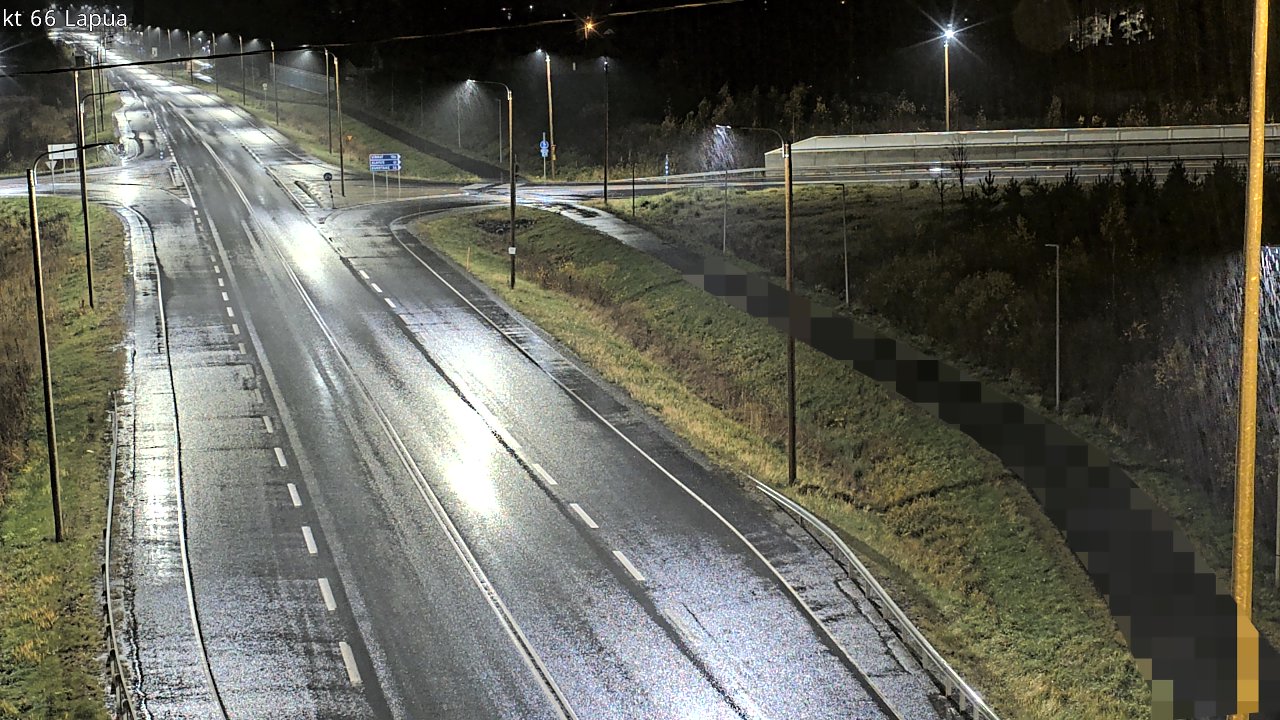 Weather Camera Image Väg 66 Lappo, Lapua, Etelä-Pohjanmaa