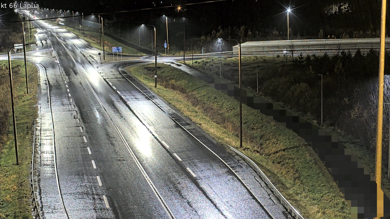 Weather Camera Image Väg 66 Lappo, Lapua, Etelä-Pohjanmaa