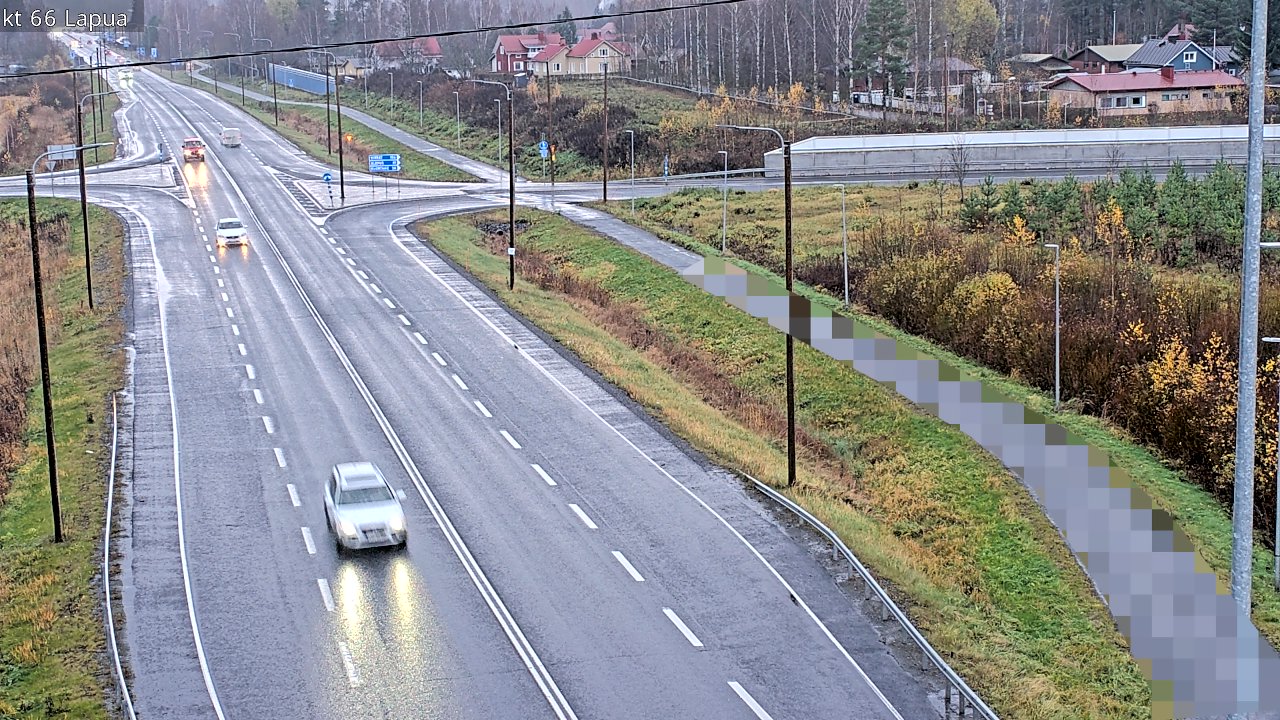 Weather Camera Image Väg 66 Lappo, Lapua, Etelä-Pohjanmaa