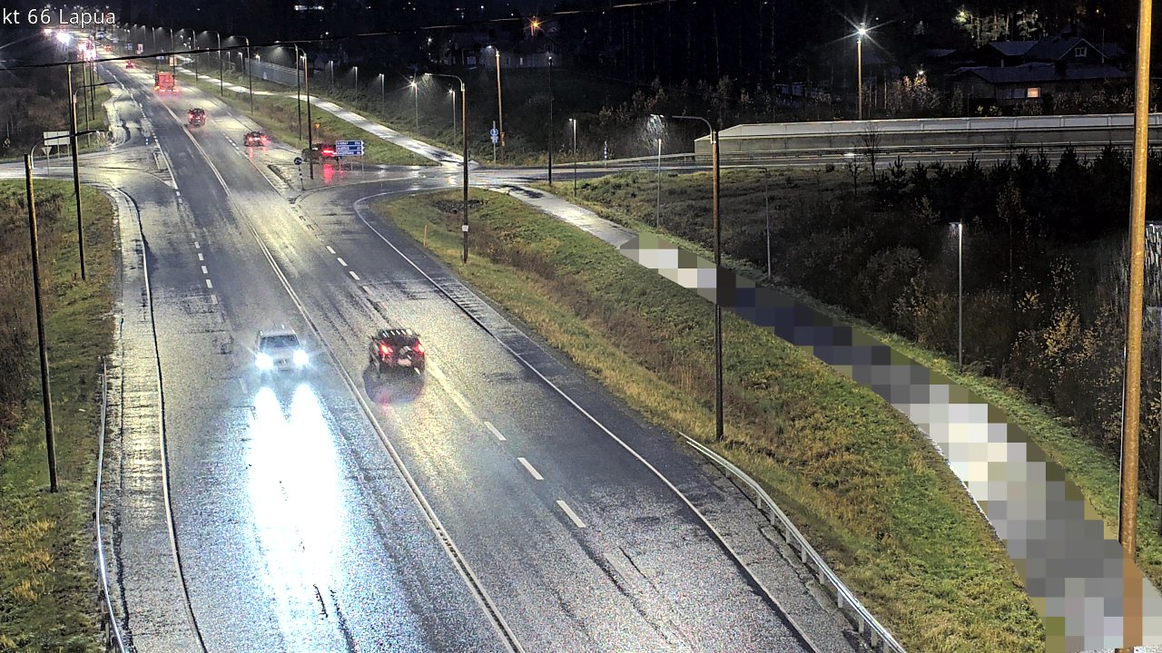 Weather Camera Image Väg 66 Lappo, Lapua, Etelä-Pohjanmaa