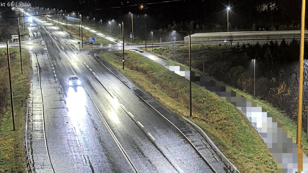 Weather Camera Image Väg 66 Lappo, Lapua, Etelä-Pohjanmaa