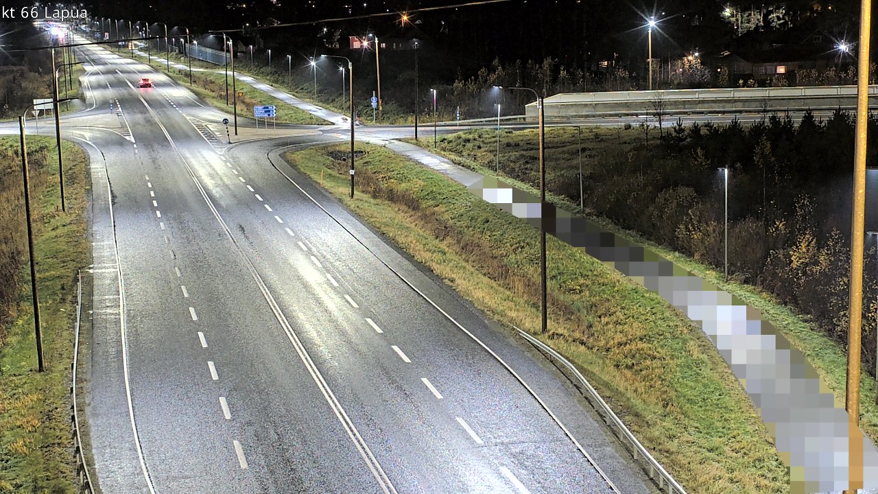 Weather Camera Image Väg 66 Lappo, Lapua, Etelä-Pohjanmaa