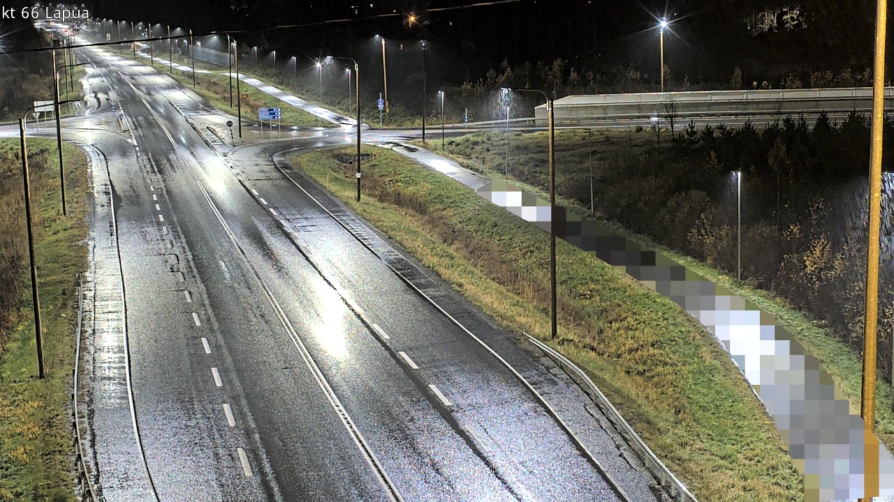 Weather Camera Image Väg 66 Lappo, Lapua, Etelä-Pohjanmaa