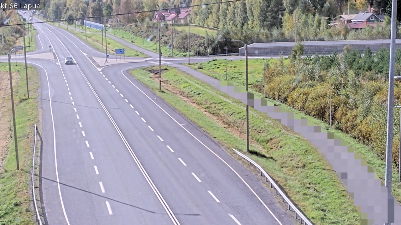 Weather Camera Image Road 66 Lapua, Lapua, Etelä-Pohjanmaa