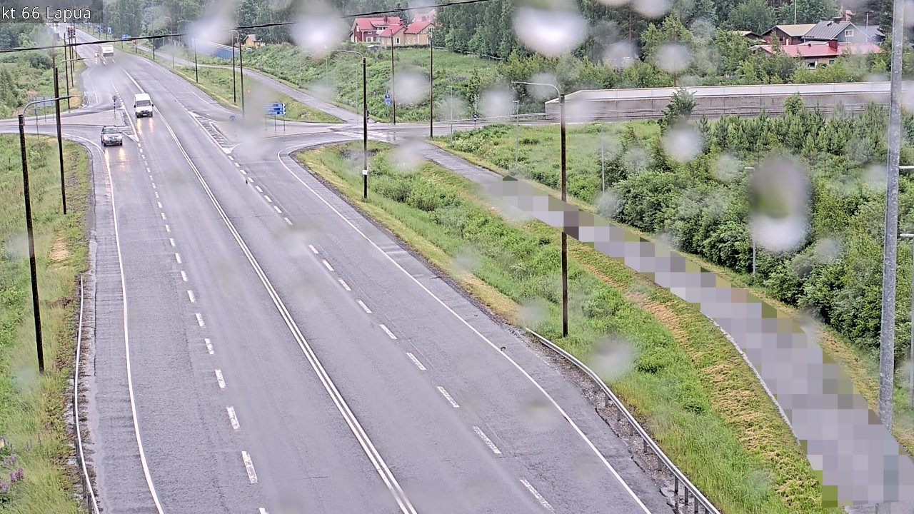 Weather Camera Image Väg 66 Lappo, Lapua, Etelä-Pohjanmaa