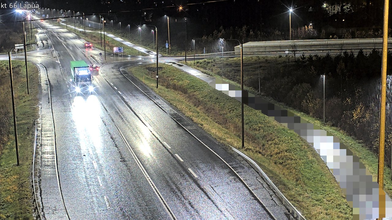 Weather Camera Image Väg 66 Lappo, Lapua, Etelä-Pohjanmaa