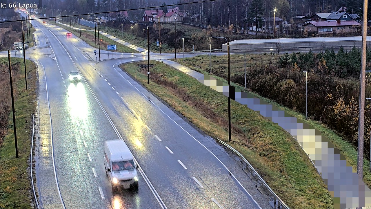 Weather Camera Image Väg 66 Lappo, Lapua, Etelä-Pohjanmaa