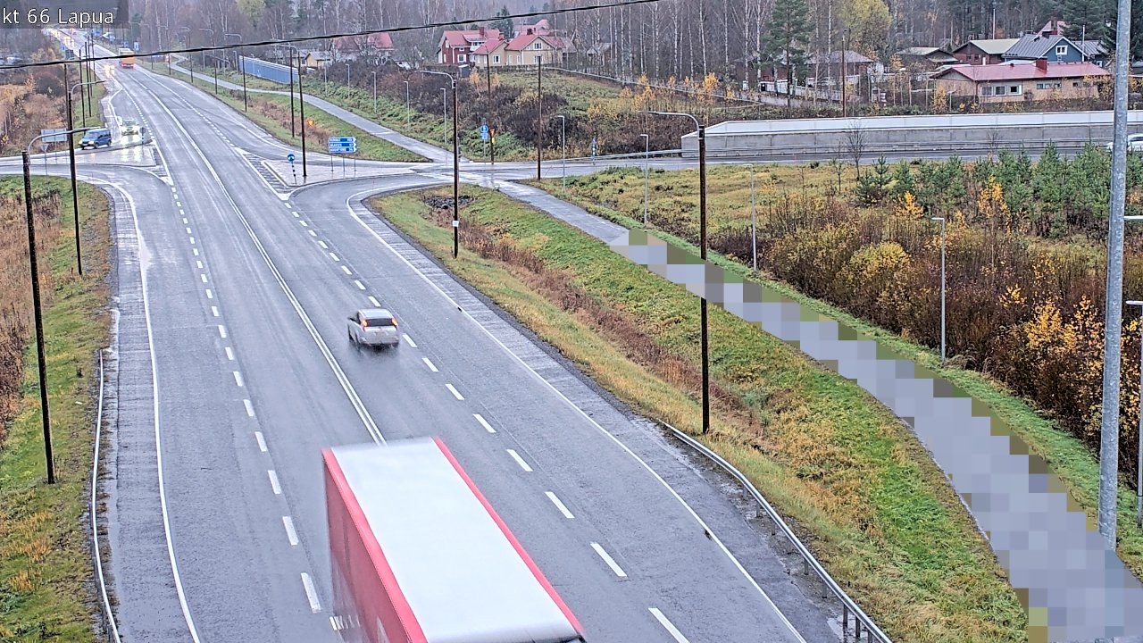 Weather Camera Image Väg 66 Lappo, Lapua, Etelä-Pohjanmaa