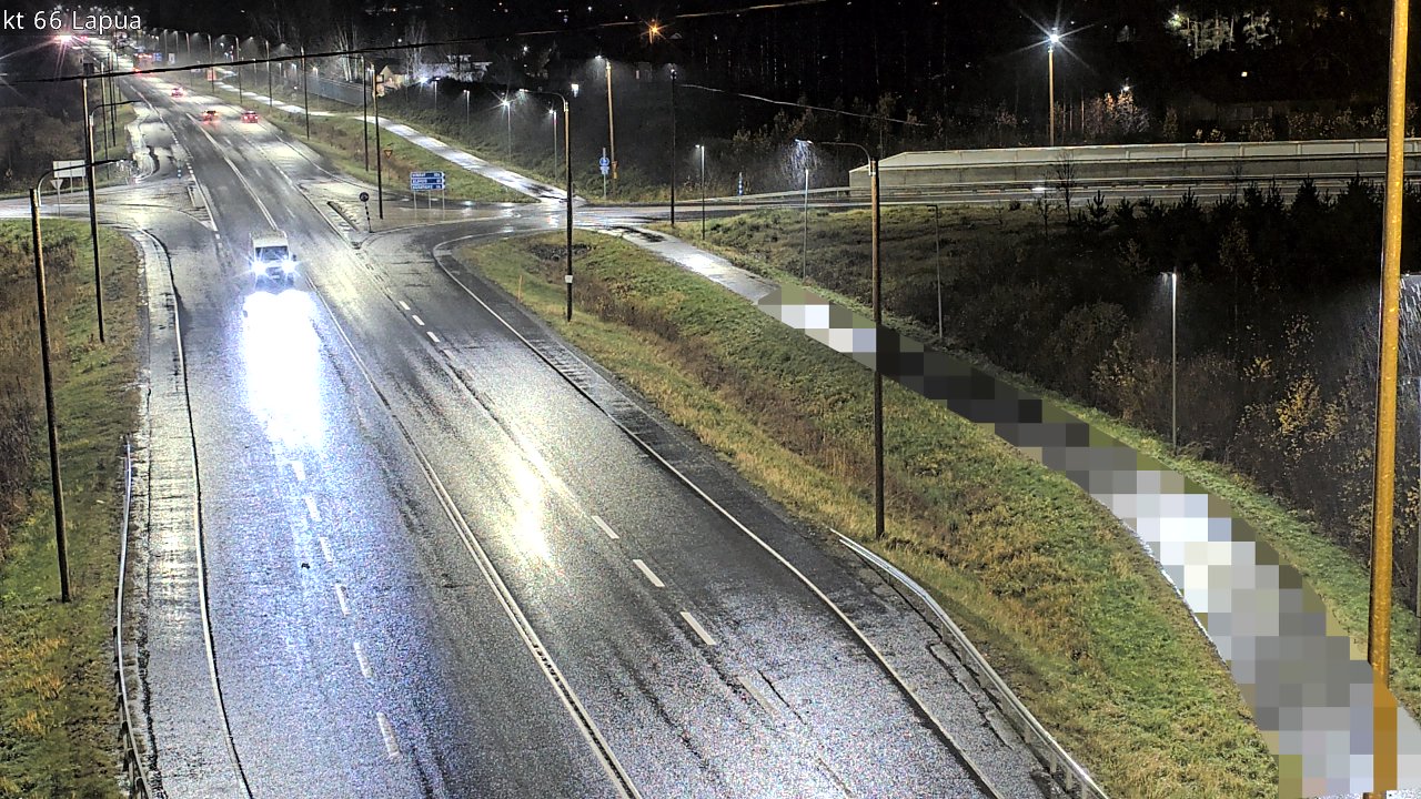 Weather Camera Image Väg 66 Lappo, Lapua, Etelä-Pohjanmaa
