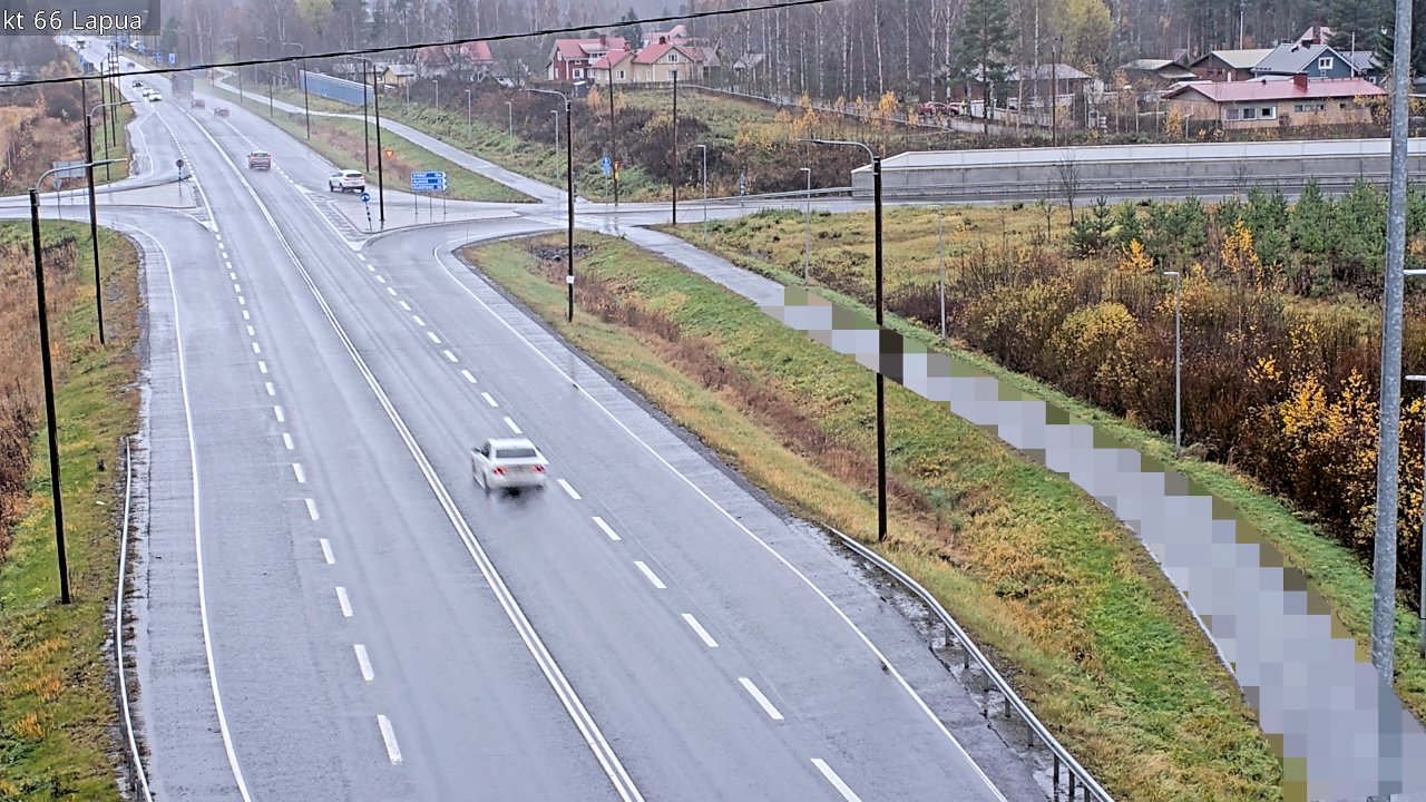 Weather Camera Image Väg 66 Lappo, Lapua, Etelä-Pohjanmaa