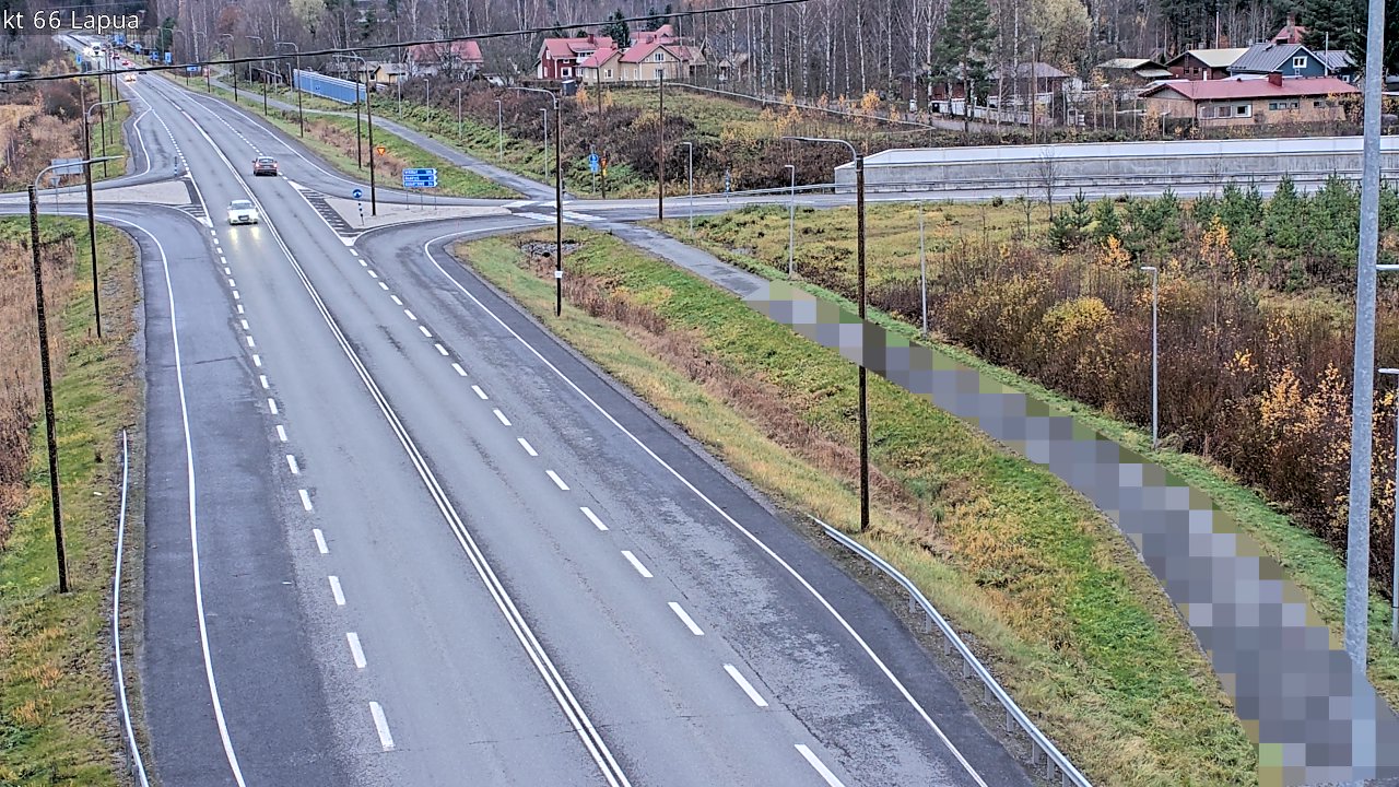 Weather Camera Image Väg 66 Lappo, Lapua, Etelä-Pohjanmaa