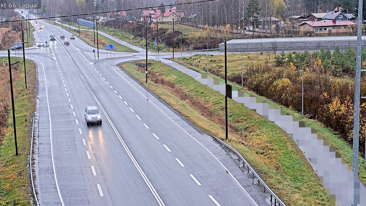 Weather Camera Image Väg 66 Lappo, Lapua, Etelä-Pohjanmaa