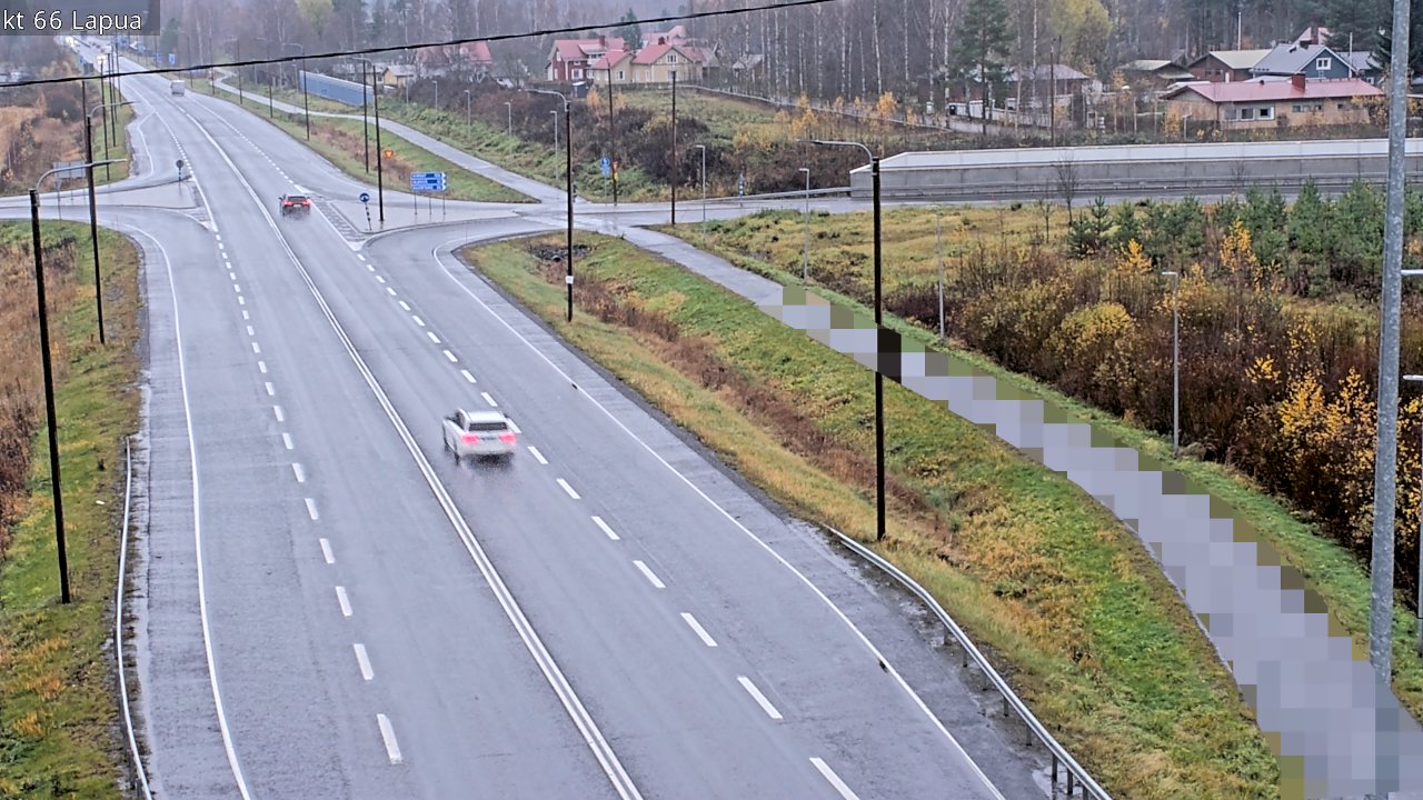 Weather Camera Image Väg 66 Lappo, Lapua, Etelä-Pohjanmaa