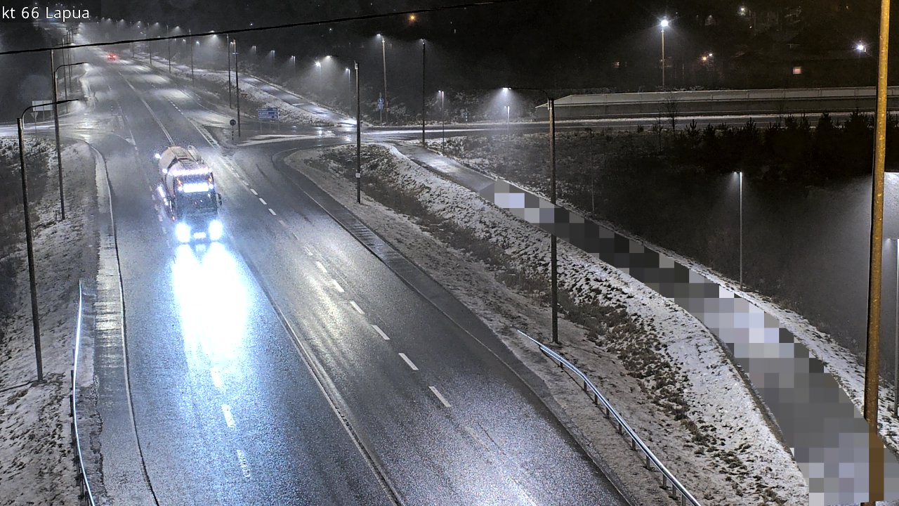 Weather Camera Image Road 66 Lapua, Lapua, Etelä-Pohjanmaa