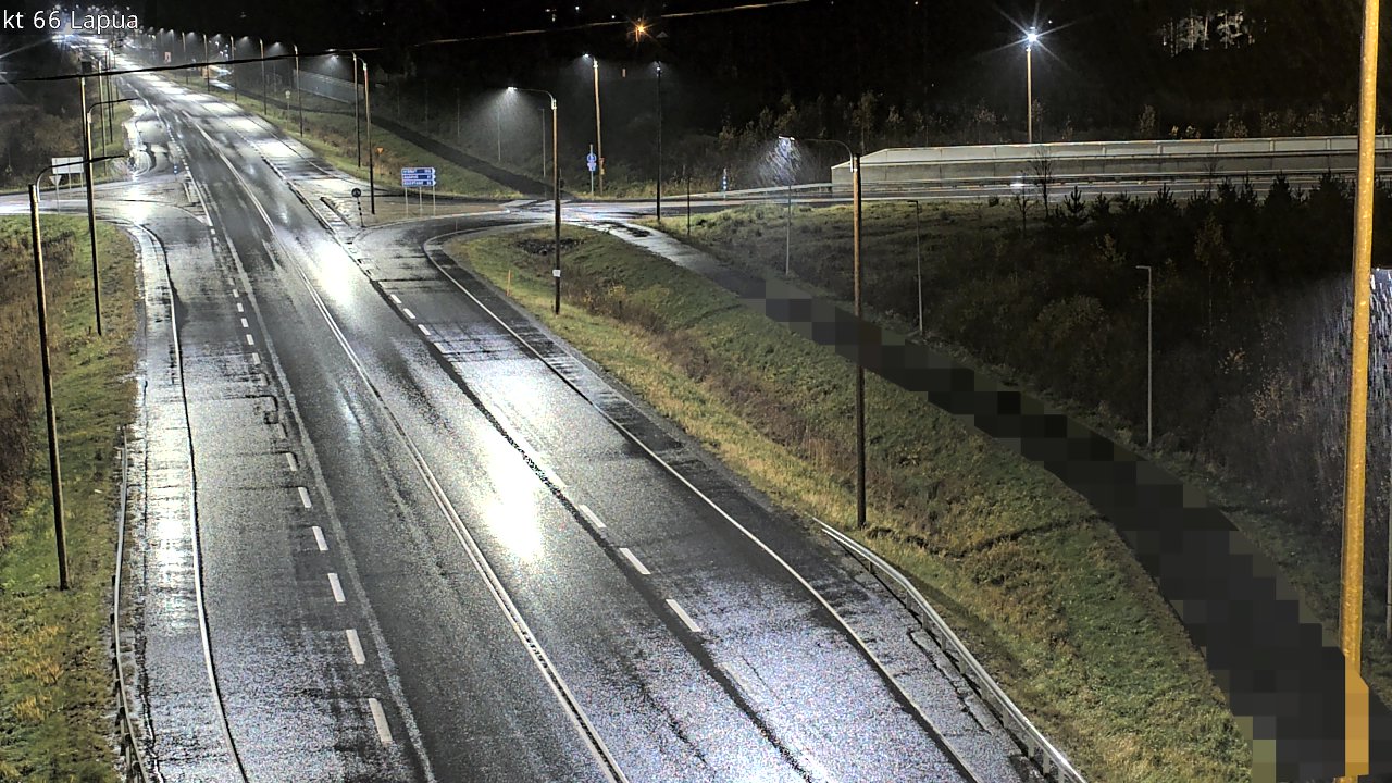 Weather Camera Image Väg 66 Lappo, Lapua, Etelä-Pohjanmaa