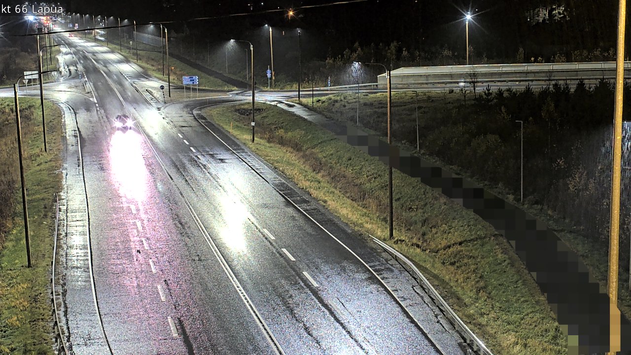 Weather Camera Image Väg 66 Lappo, Lapua, Etelä-Pohjanmaa