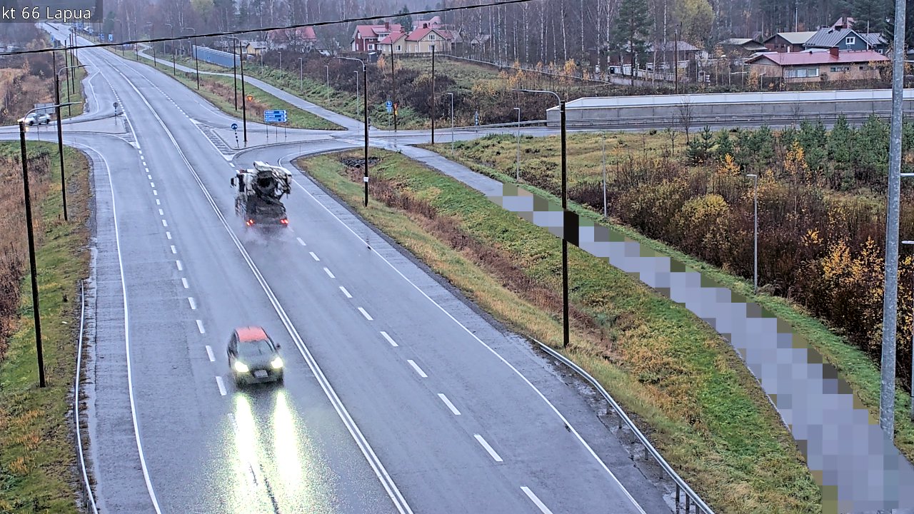 Weather Camera Image Väg 66 Lappo, Lapua, Etelä-Pohjanmaa