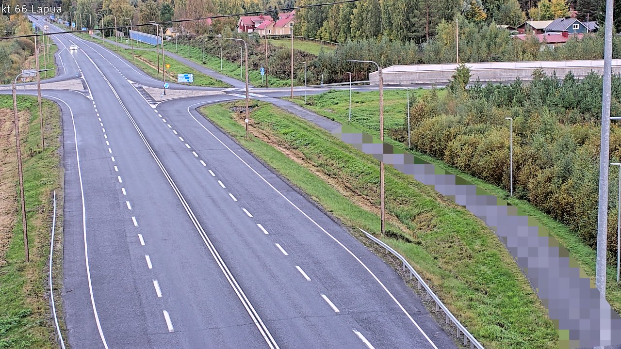 Weather Camera Image Väg 66 Lappo, Lapua, Etelä-Pohjanmaa