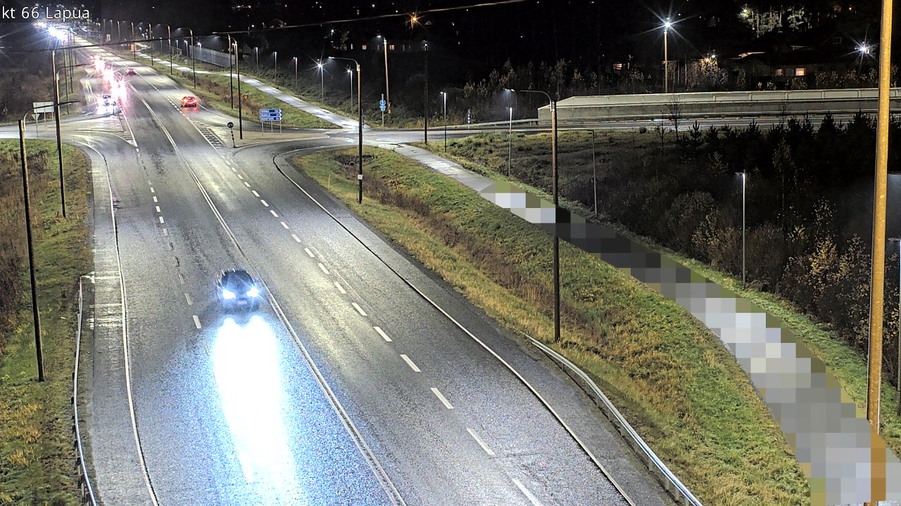 Weather Camera Image Väg 66 Lappo, Lapua, Etelä-Pohjanmaa