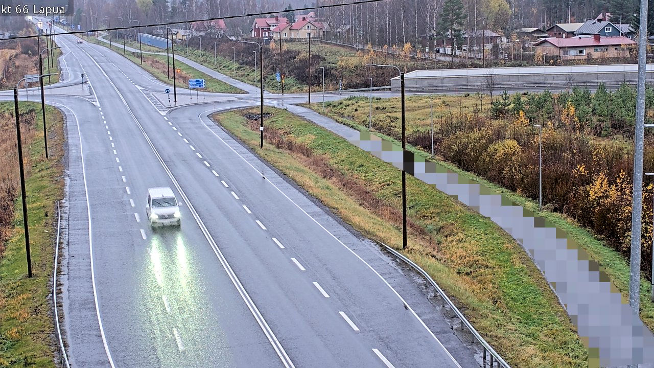 Weather Camera Image Väg 66 Lappo, Lapua, Etelä-Pohjanmaa