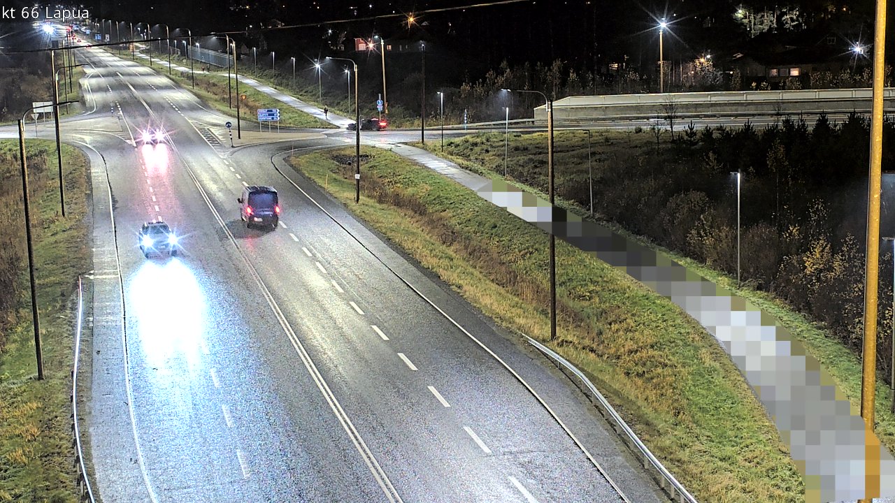 Weather Camera Image Väg 66 Lappo, Lapua, Etelä-Pohjanmaa