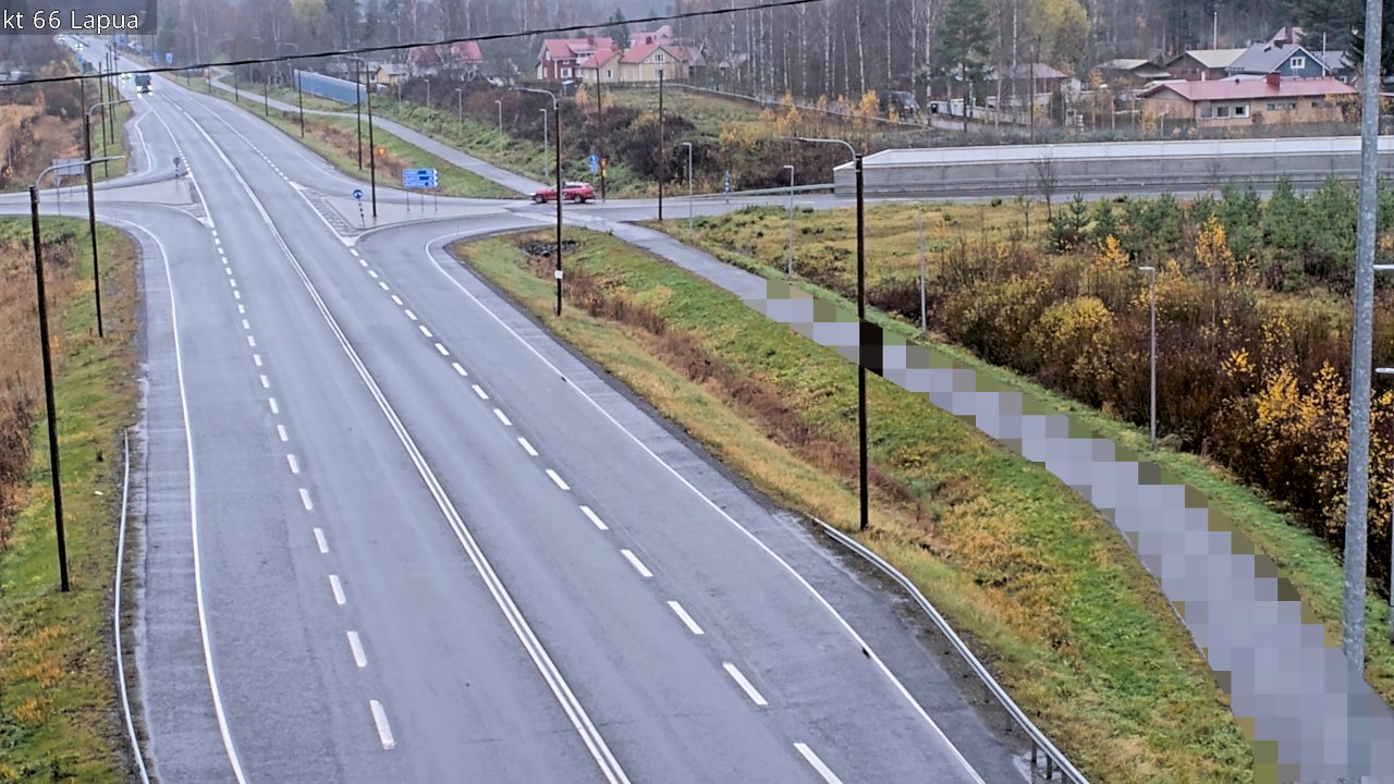 Weather Camera Image Väg 66 Lappo, Lapua, Etelä-Pohjanmaa