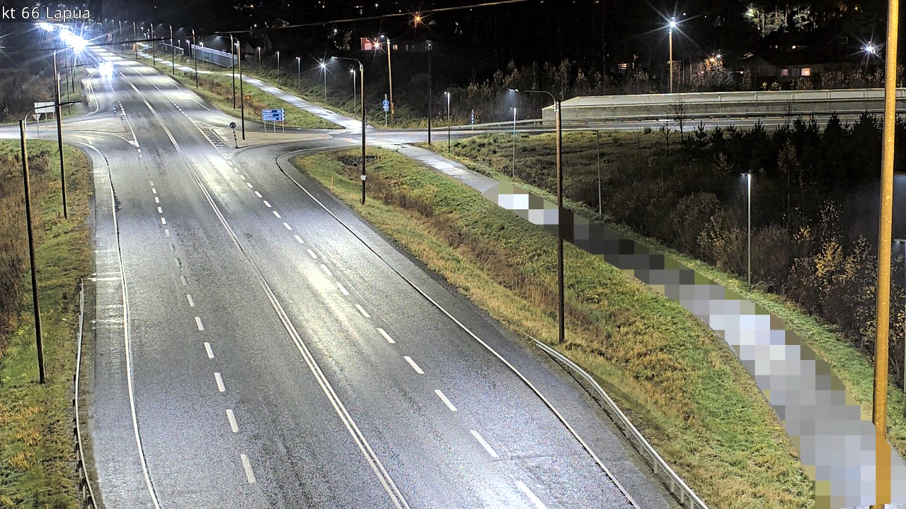 Weather Camera Image Väg 66 Lappo, Lapua, Etelä-Pohjanmaa