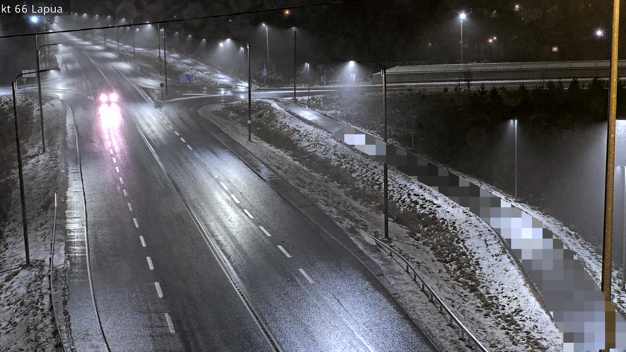 Weather Camera Image Väg 66 Lappo, Lapua, Etelä-Pohjanmaa