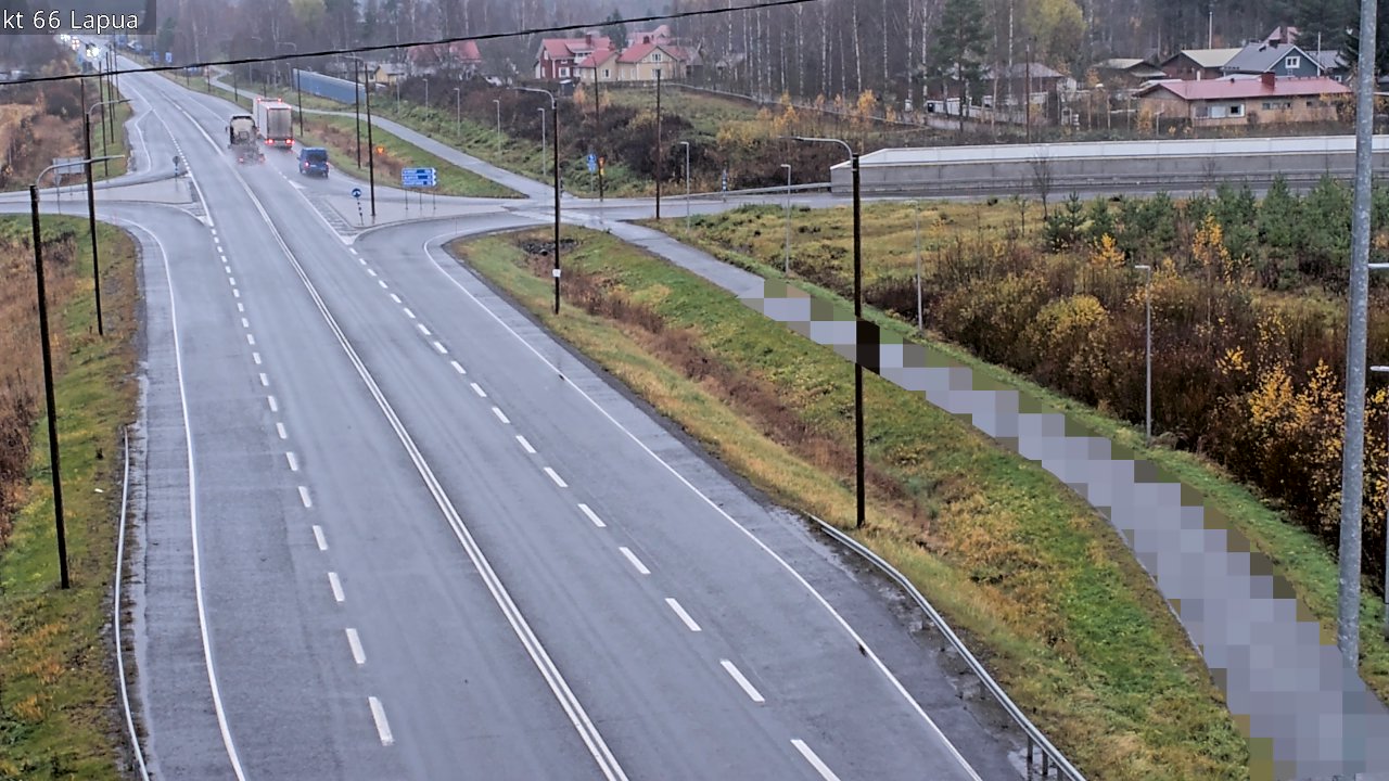 Weather Camera Image Väg 66 Lappo, Lapua, Etelä-Pohjanmaa