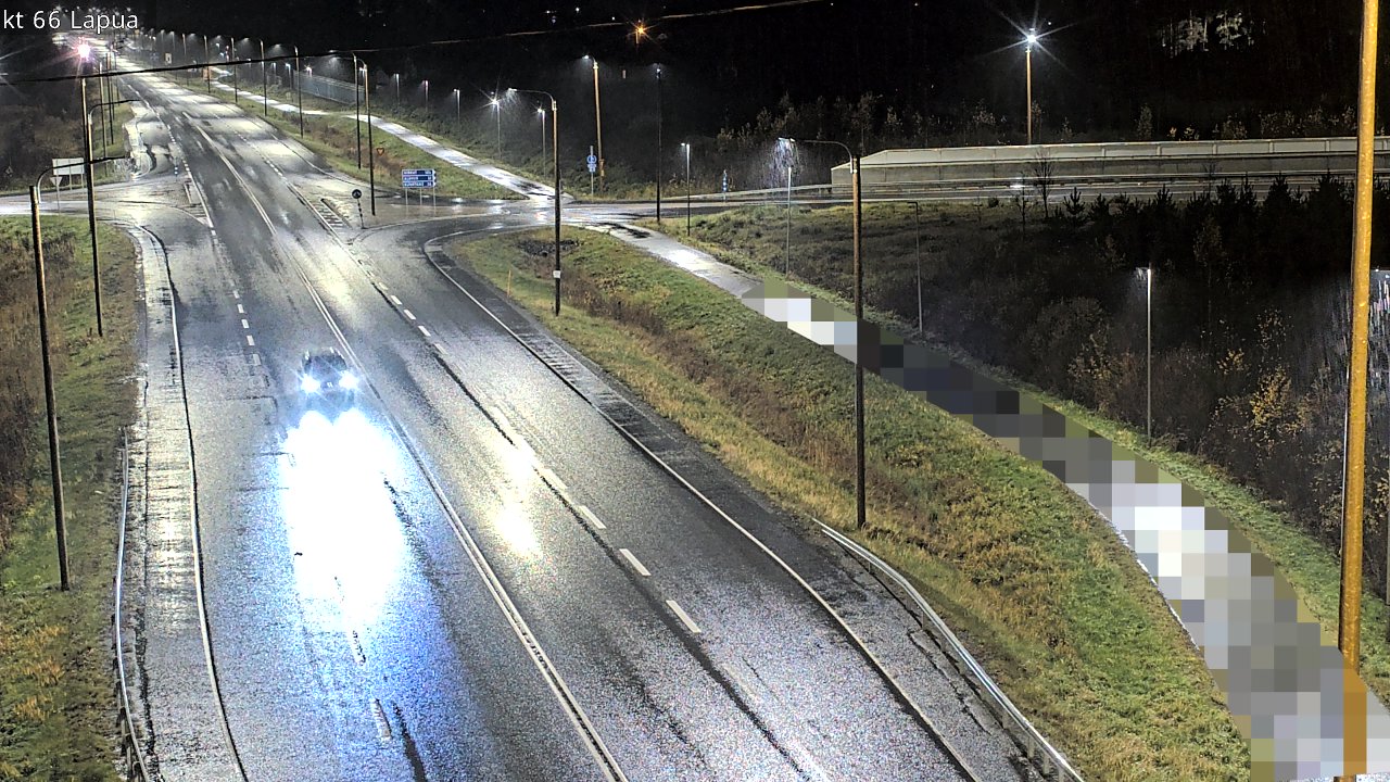 Weather Camera Image Väg 66 Lappo, Lapua, Etelä-Pohjanmaa