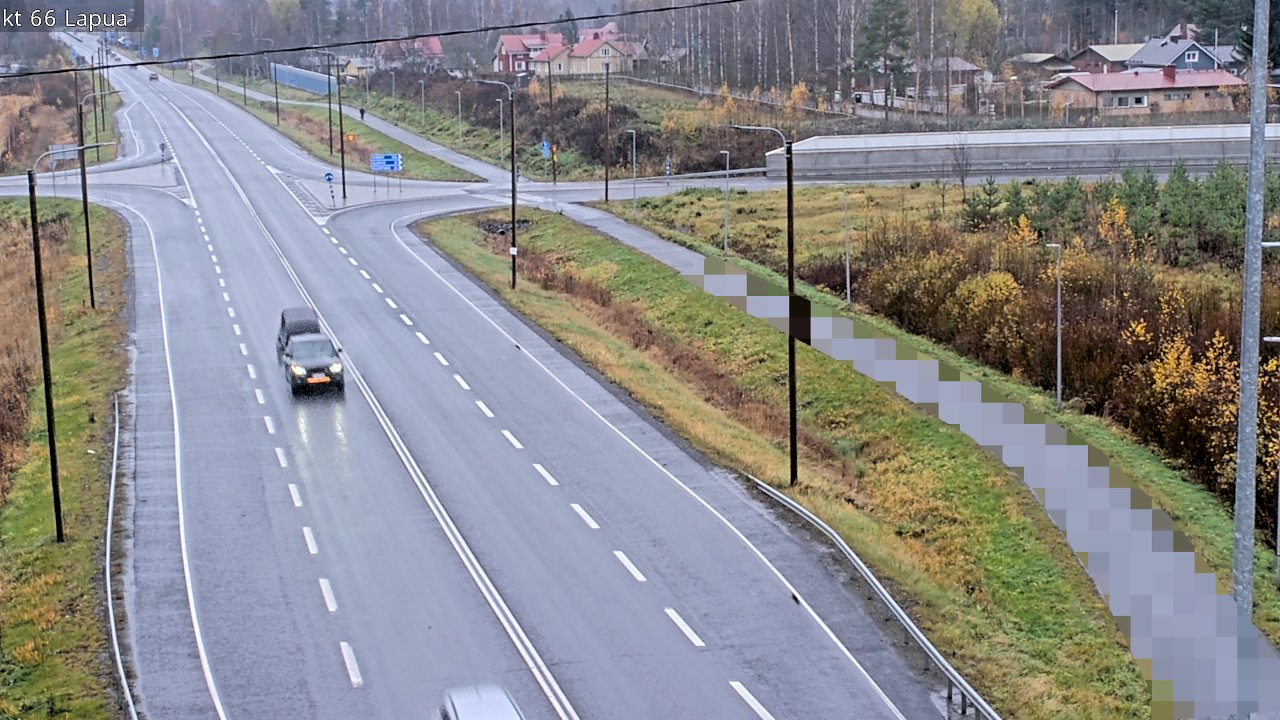 Weather Camera Image Väg 66 Lappo, Lapua, Etelä-Pohjanmaa