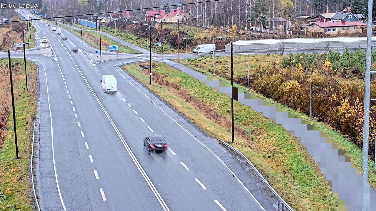 Weather Camera Image Väg 66 Lappo, Lapua, Etelä-Pohjanmaa