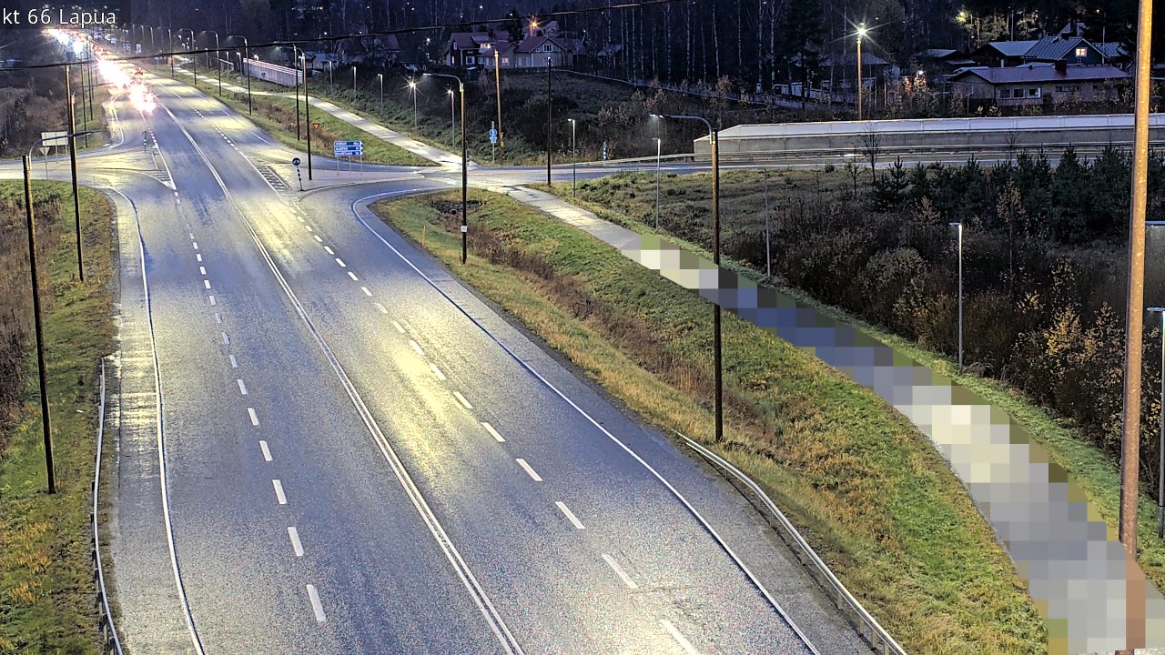 Weather Camera Image Väg 66 Lappo, Lapua, Etelä-Pohjanmaa