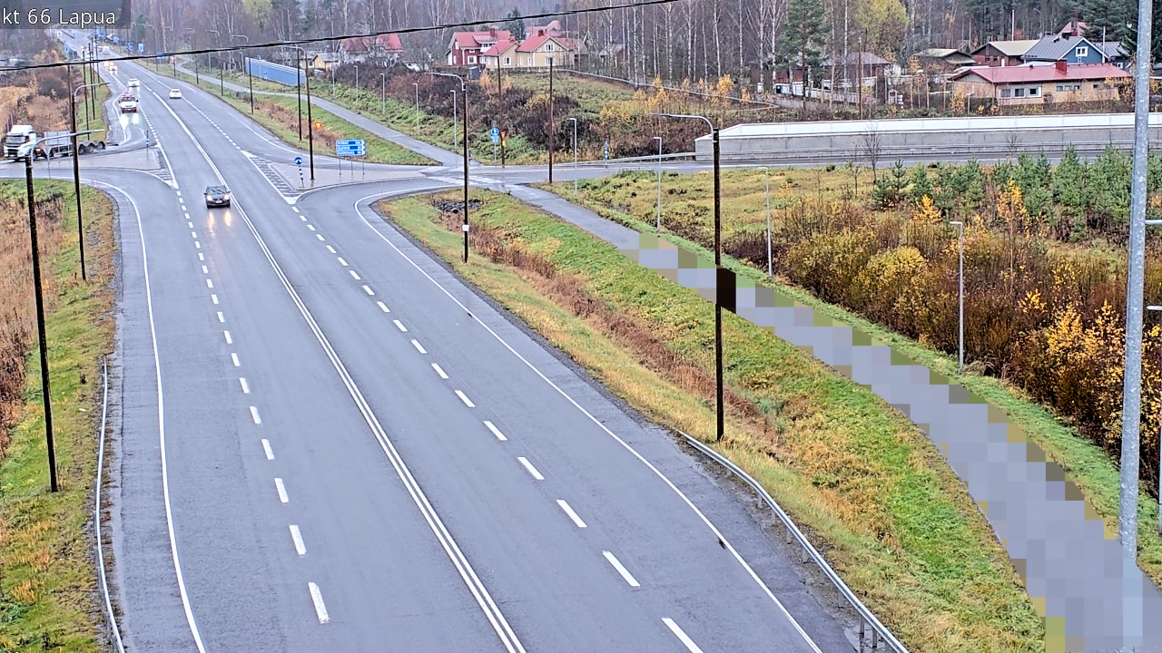 Weather Camera Image Väg 66 Lappo, Lapua, Etelä-Pohjanmaa