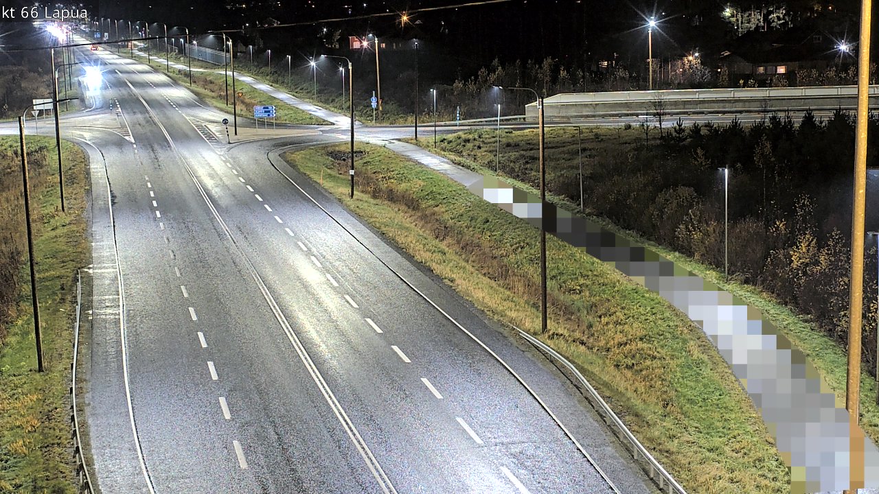 Weather Camera Image Väg 66 Lappo, Lapua, Etelä-Pohjanmaa