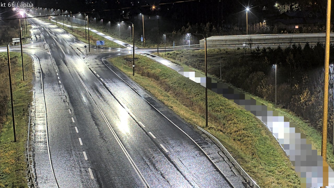 Weather Camera Image Väg 66 Lappo, Lapua, Etelä-Pohjanmaa