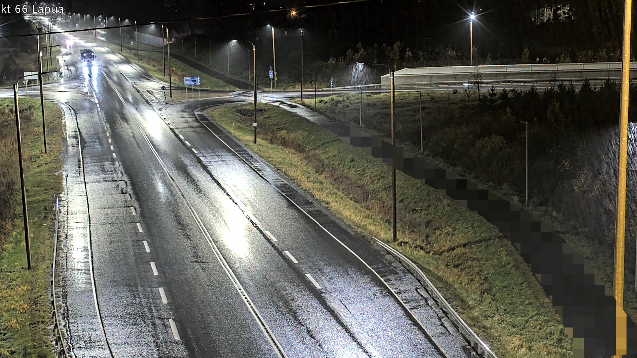 Weather Camera Image Väg 66 Lappo, Lapua, Etelä-Pohjanmaa