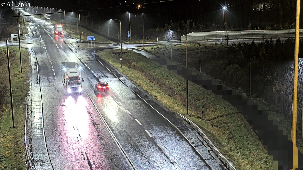Weather Camera Image Väg 66 Lappo, Lapua, Etelä-Pohjanmaa