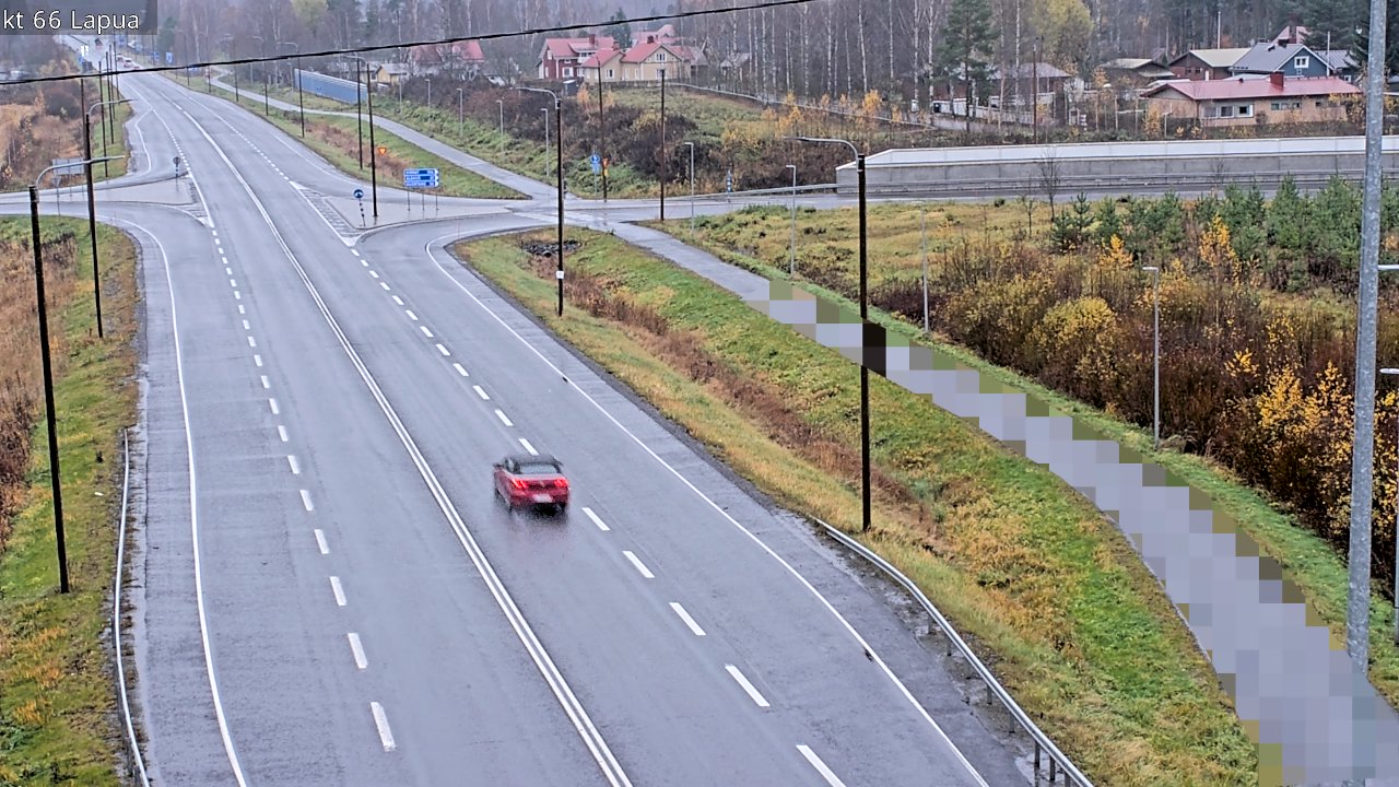 Weather Camera Image Väg 66 Lappo, Lapua, Etelä-Pohjanmaa