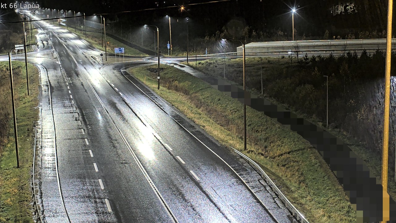 Weather Camera Image Väg 66 Lappo, Lapua, Etelä-Pohjanmaa