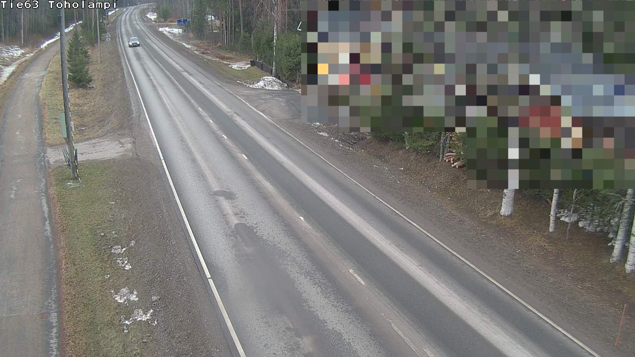 Weather Camera Image Väg 63 Toholampi, Toholampi, Keski-Pohjanmaa