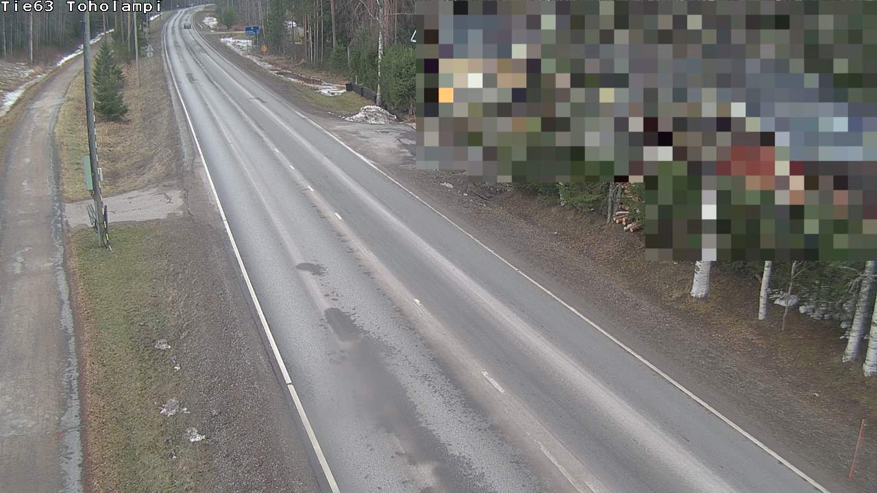 Weather Camera Image Väg 63 Toholampi, Toholampi, Keski-Pohjanmaa