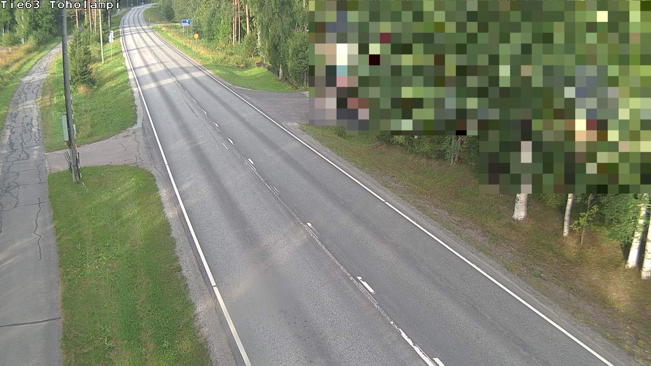 Weather Camera Image Väg 63 Toholampi, Toholampi, Keski-Pohjanmaa
