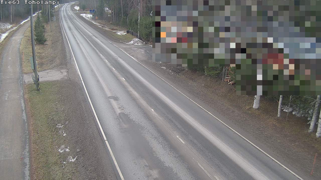 Weather Camera Image Väg 63 Toholampi, Toholampi, Keski-Pohjanmaa