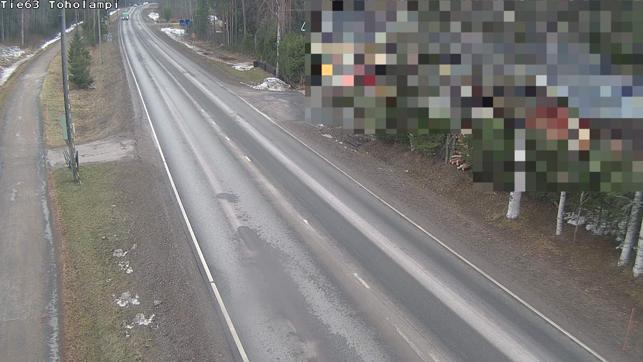 Weather Camera Image Väg 63 Toholampi, Toholampi, Keski-Pohjanmaa