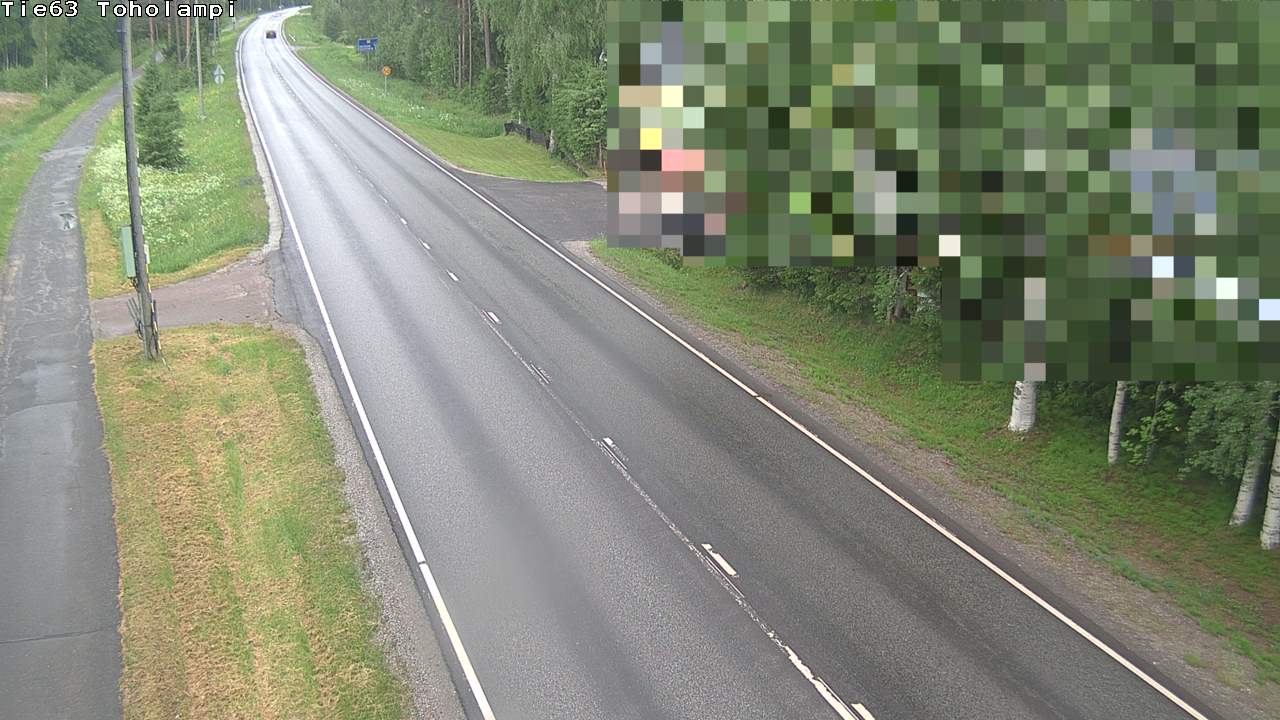 Weather Camera Image Väg 63 Toholampi, Toholampi, Keski-Pohjanmaa