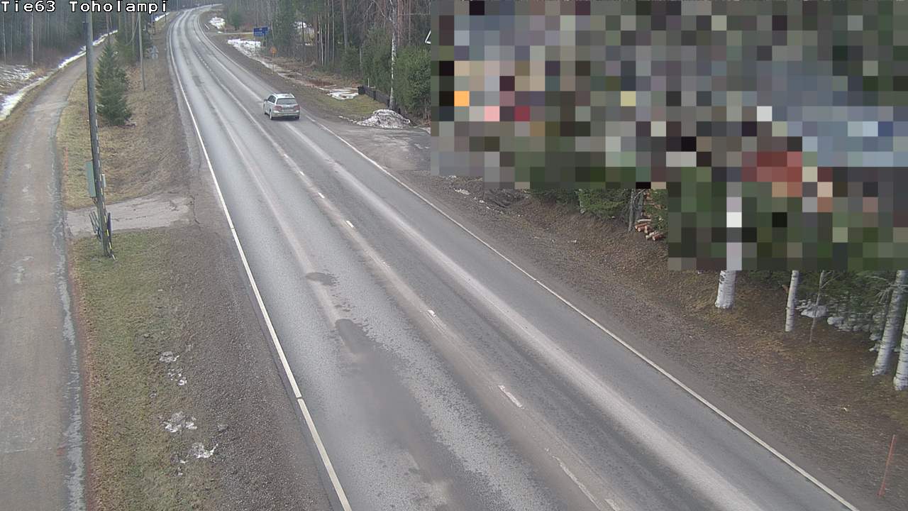 Weather Camera Image Väg 63 Toholampi, Toholampi, Keski-Pohjanmaa