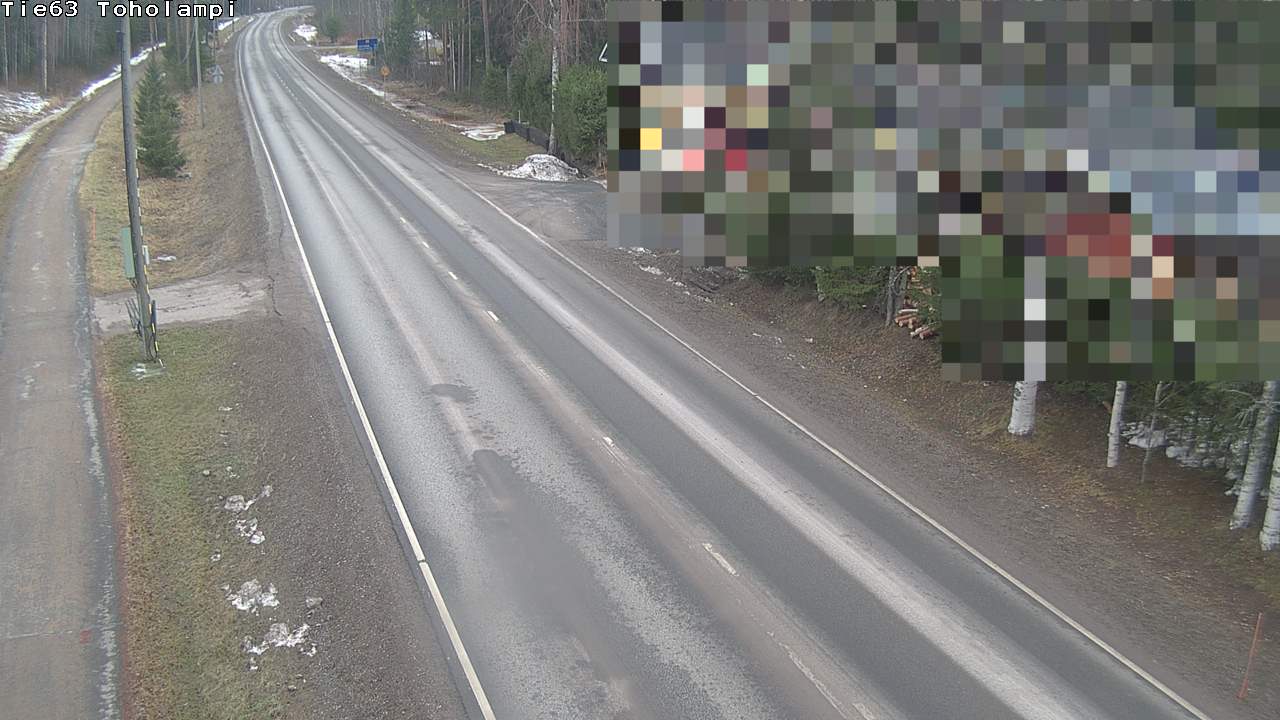 Weather Camera Image Väg 63 Toholampi, Toholampi, Keski-Pohjanmaa